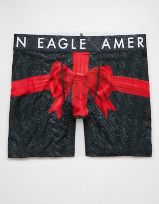 AEO Men's Gift Bow 6" Flex Boxer Brief