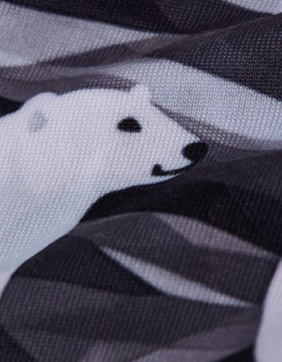 AEO Men's Polar Bears 6" Flex Boxer Brief