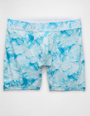 AEO Men's Tiny Polar Bears 6" Flex Boxer Brief