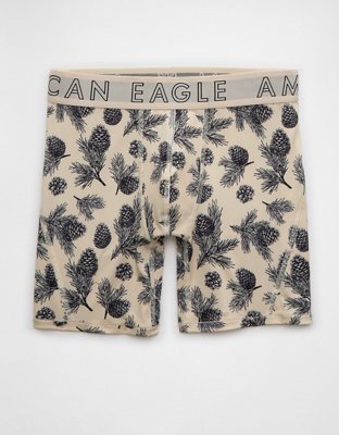 AEO Men's Pinecones 6" Flex Boxer Brief