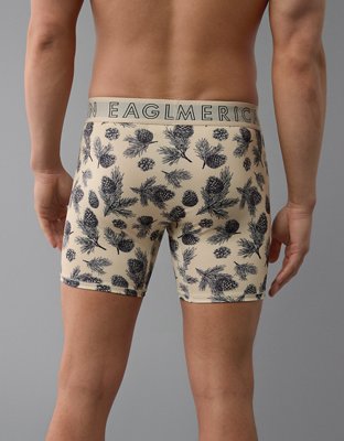 AEO Men's Pinecones 6" Flex Boxer Brief