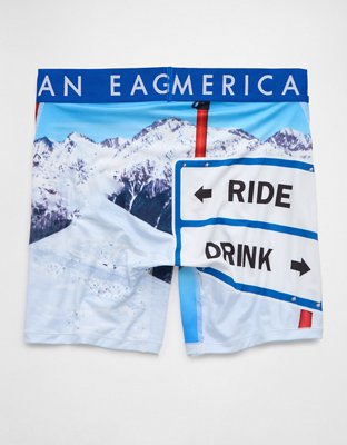 AEO Men's Ride Drink 6" Flex Boxer Brief