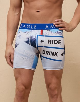 AEO Men's Ride Drink 6" Flex Boxer Brief