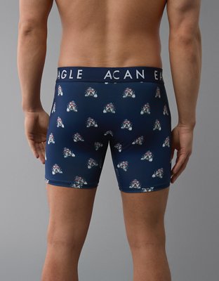 AEO Men's Ski Dogs 6" Flex Boxer Brief