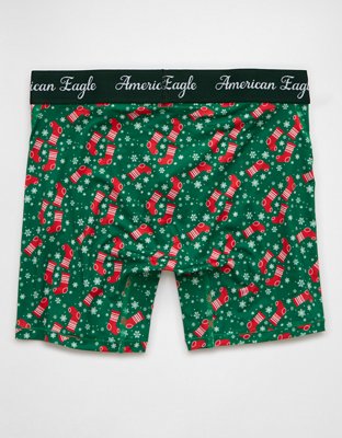 AEO Men's Snow Stockings 6" Flex Boxer Brief