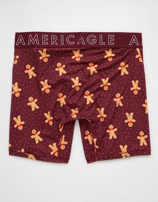 AEO Men's Ginger Canes 6" Flex Boxer Brief