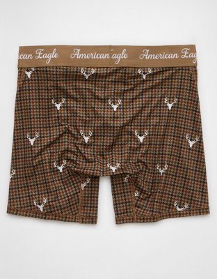 AEO Men's Deer 6" Flex Boxer Brief