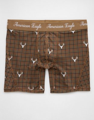 AEO Men's Deer 6" Flex Boxer Brief