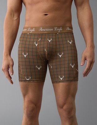 AEO Men's Deer 6" Flex Boxer Brief