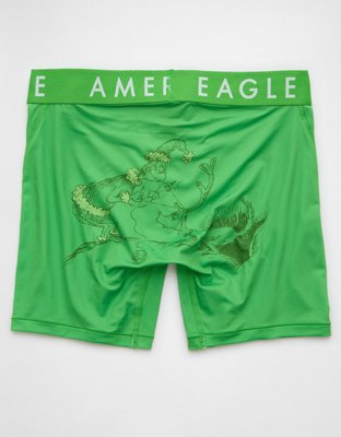 AEO Men's Grinch 6" Flex Boxer Brief