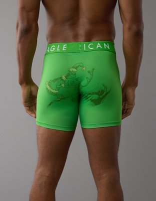 AEO Men's Grinch 6" Flex Boxer Brief