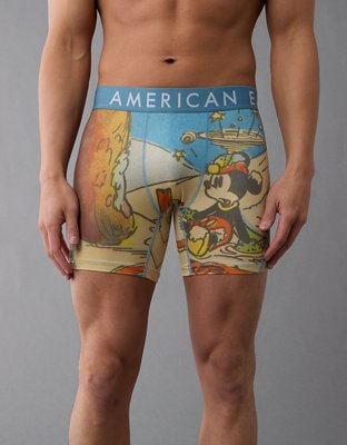 AEO Men's Mickey Mouse 6" Flex Boxer Brief