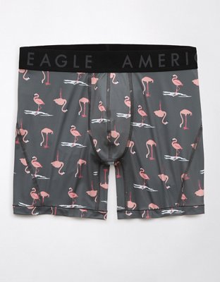 AEO Mens Flamingo Pond 6 Flex Boxer Brief