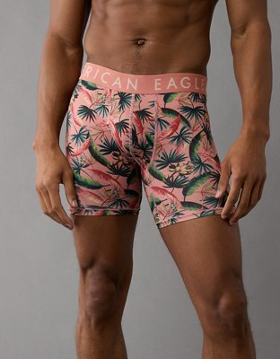 AEO Men's Tropical Bananas 6" Flex Boxer Brief