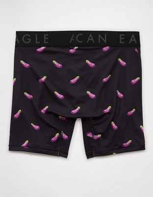 AEO Men's Eggplants 6" Flex Boxer Brief