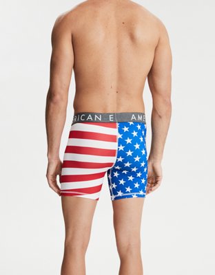 AEO Men's Americana 6" Flex Boxer Brief