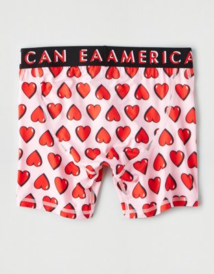 Трусы-боксеры AEO Heart Flex для мужчин — American Eagle — фото 4