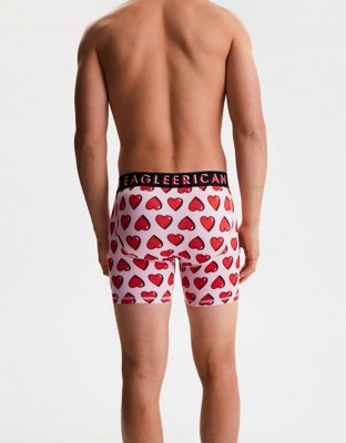 Трусы-боксеры AEO Heart Flex для мужчин — American Eagle — фото 2