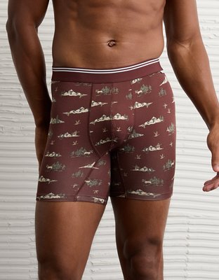 AEO Men's Woodlands 6" Ultra Soft Boxer Brief