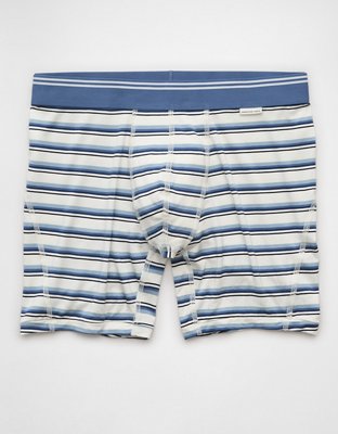 AEO Men's Striped 6" Ultra Soft Boxer Brief
