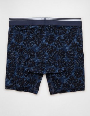 Caleçon boxeur ajusté ultradoux de 6 po camouflage palmiers pour hommes AEO