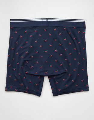 AEO Men's Cherries 6" Ultra Soft Boxer Brief