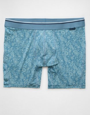 AEO Men's Paisley 6" Ultra Soft Boxer Brief