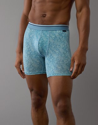 AEO Men's Paisley 6" Ultra Soft Boxer Brief