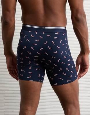 Caleçon boxeur ajusté ultradoux de 6 po canne en bonbon pour hommes AEO