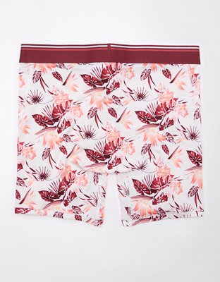 AEO Men's Floral 6" Ultra Soft Boxer Brief