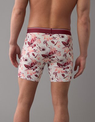 AEO Men's Floral 6" Ultra Soft Boxer Brief