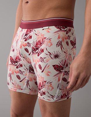 AEO Men's Floral 6" Ultra Soft Boxer Brief