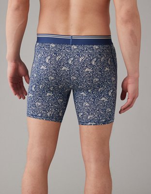 AEO Men's Ocean Waves 6" Ultra Soft Boxer Brief