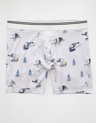 AEO Men's Grinch Sleigh 6" Ultra Soft Boxer Brief
