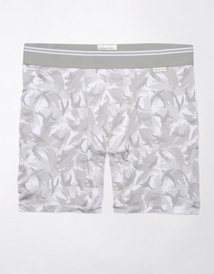AEO Men's Wavy Stripes 6" Ultra Soft Boxer Brief