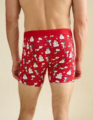 AEO Men's Snoopy 6" Ultra Soft Boxer Brief