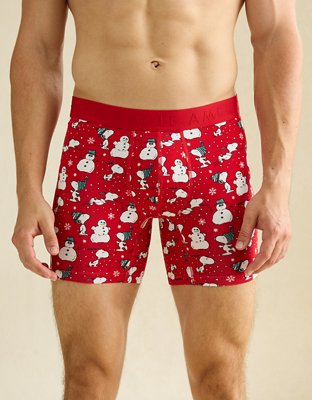 AEO Men's Snoopy 6" Ultra Soft Boxer Brief