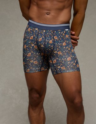AEO Men's Floral 6" Ultra Soft Boxer Brief