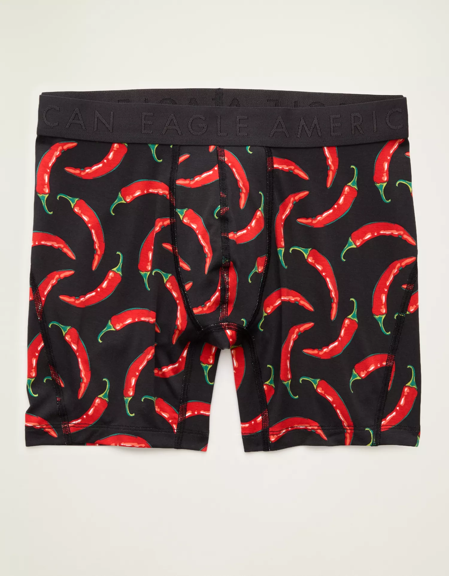 AEO Men's Food 6" Ultra Soft Boxer Brief - thumbnail 3