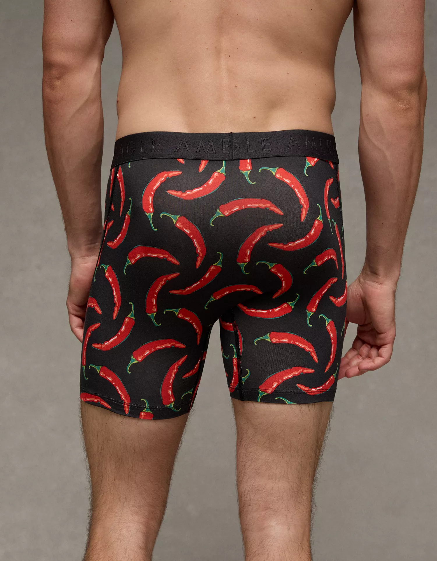 AEO Men's Food 6" Ultra Soft Boxer Brief - thumbnail 2