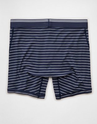 AEO Men's Striped 6" Ultra Soft Boxer Brief