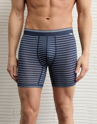 AEO Men's Striped 6" Ultra Soft Boxer Brief