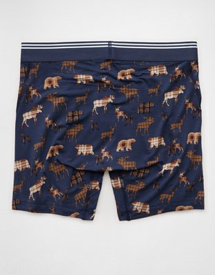 AEO Men's Animals 6" Ultra Soft Boxer Brief
