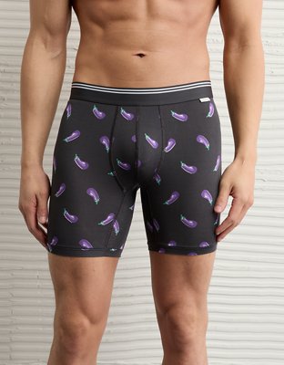 AEO Men's Eggplant 6" Ultra Soft Boxer Brief