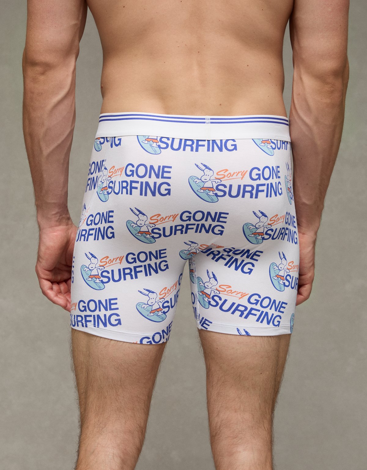 AEO Men's Snoopy 6" Ultra Soft Boxer Brief - image 2