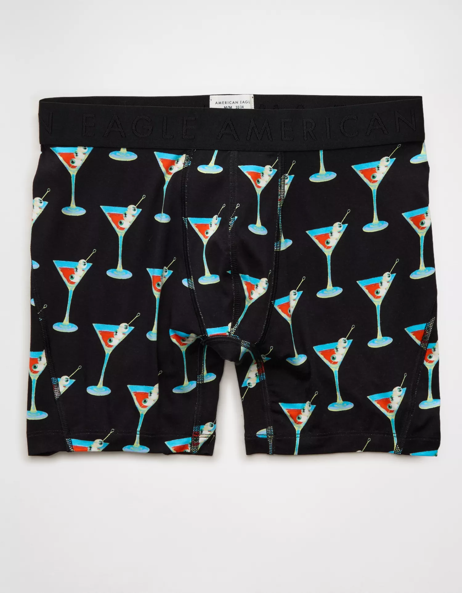 AEO Men's Halloween 6" Ultra Soft Boxer Brief - thumbnail 7