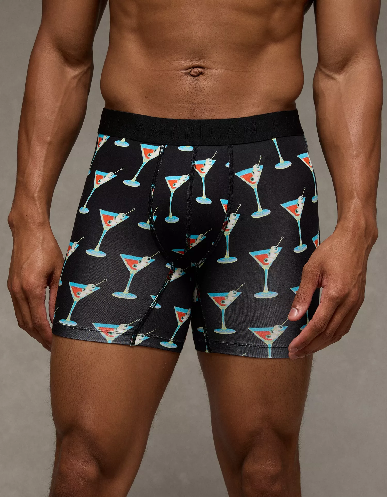 AEO Men's Halloween 6" Ultra Soft Boxer Brief - thumbnail 5