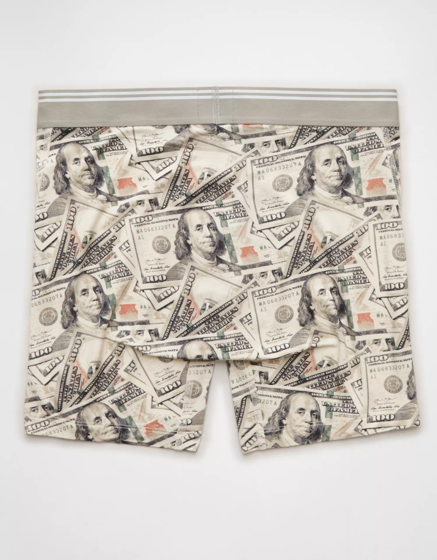AEO Men's Dollar Bills 6" Ultra Soft Boxer Brief - thumbnail 4