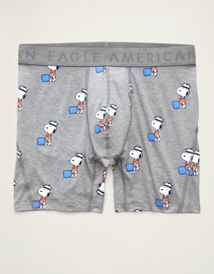 AEO Men's Snoopy 6" Ultra Soft Boxer Brief