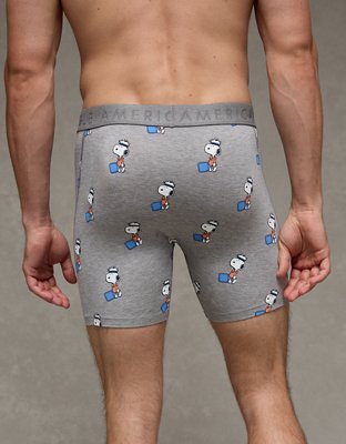 AEO Men's Snoopy 6" Ultra Soft Boxer Brief